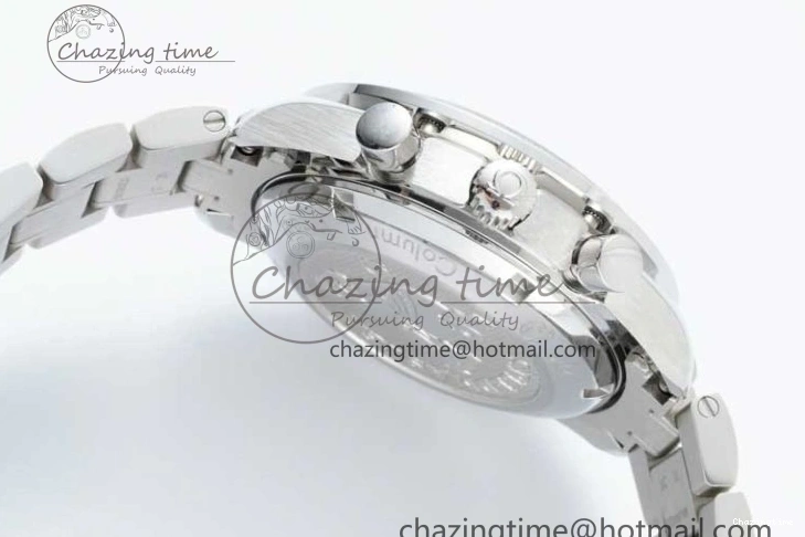 0320 Speedmaster Racing Master SS HKF Best Edition Black Dial on SS Bracelet A Versatile 7810